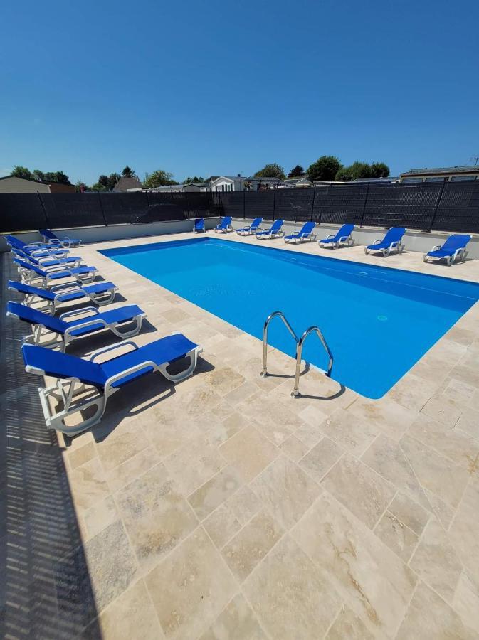Mobil Home-Les Lins Bleus Biville-sur-Mer Экстерьер фото