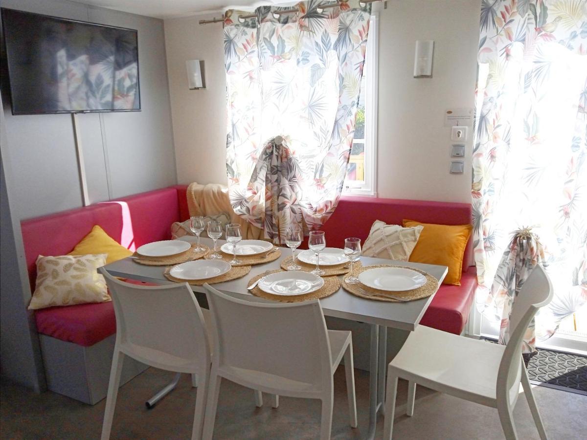 Mobil Home-Les Lins Bleus Biville-sur-Mer Экстерьер фото